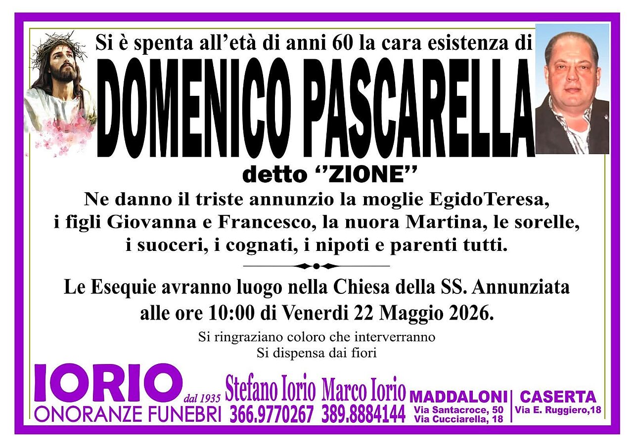 manifesto domenico pascarella