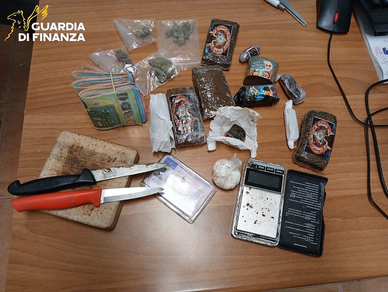 sequestro droga finanza