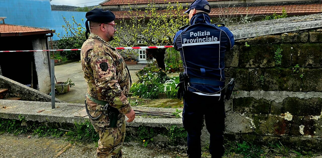 sequestro polizia provinciale