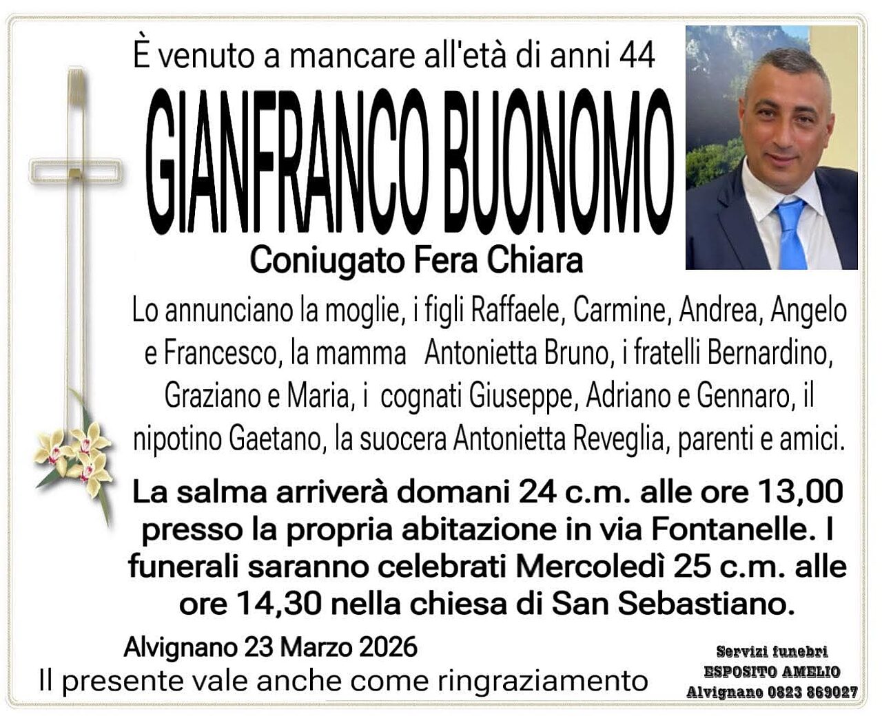 manifesto gianfranco buonomo