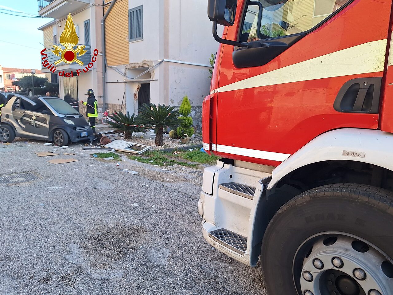 esplosione marcianise