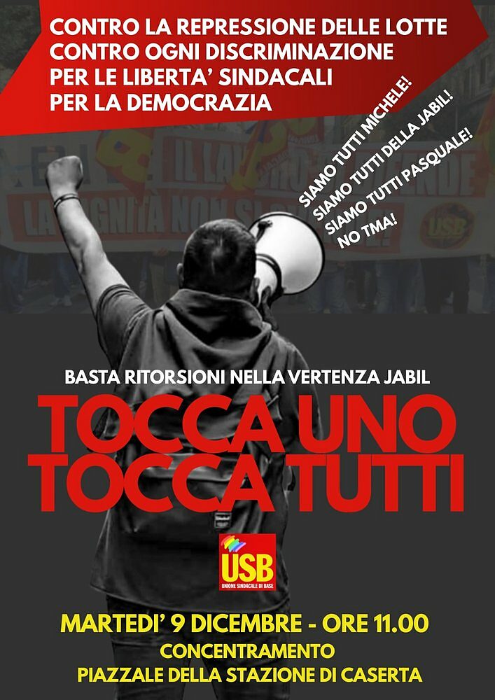 manifestazione usb