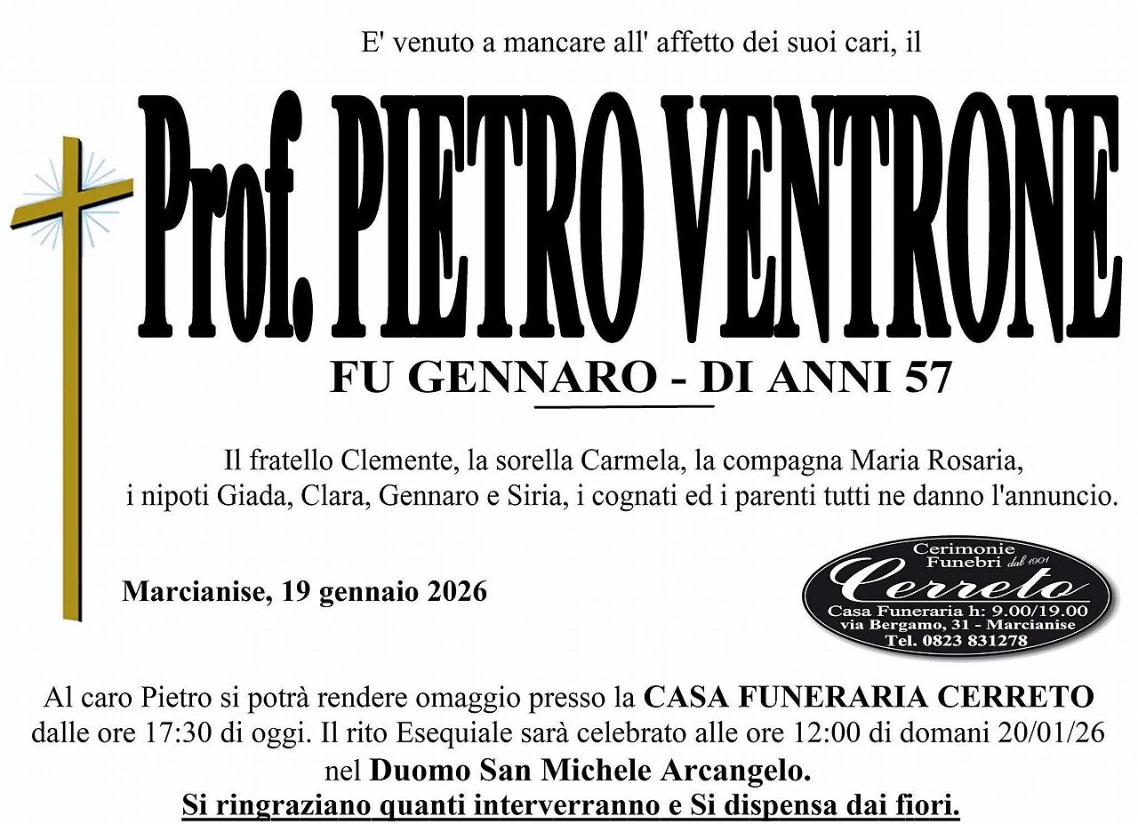 manifesto pietro ventrone