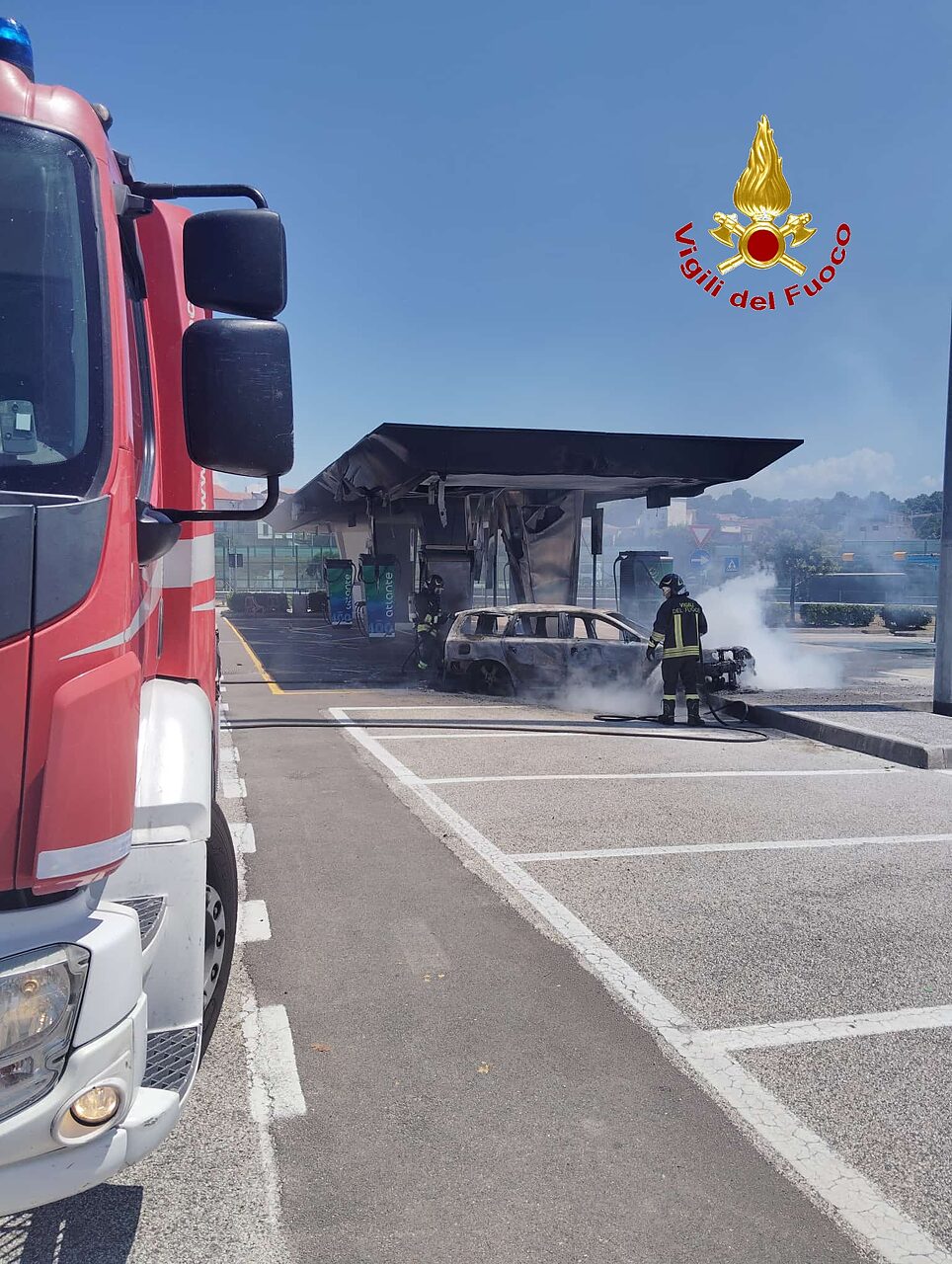 incendio auto