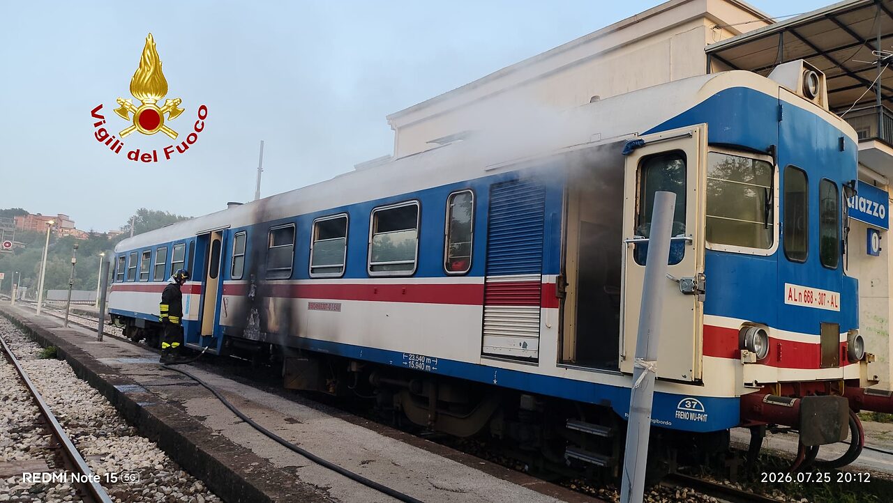 incendio treno