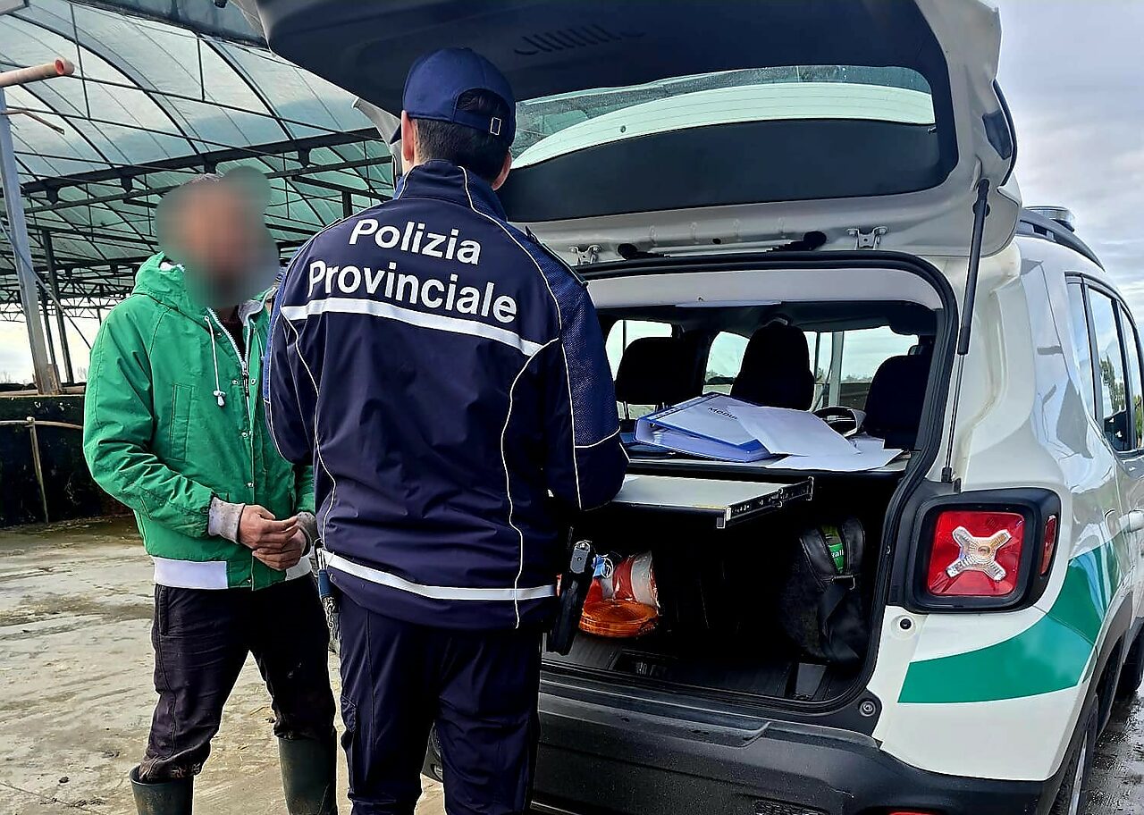 Blitz della Polizia Provinciale