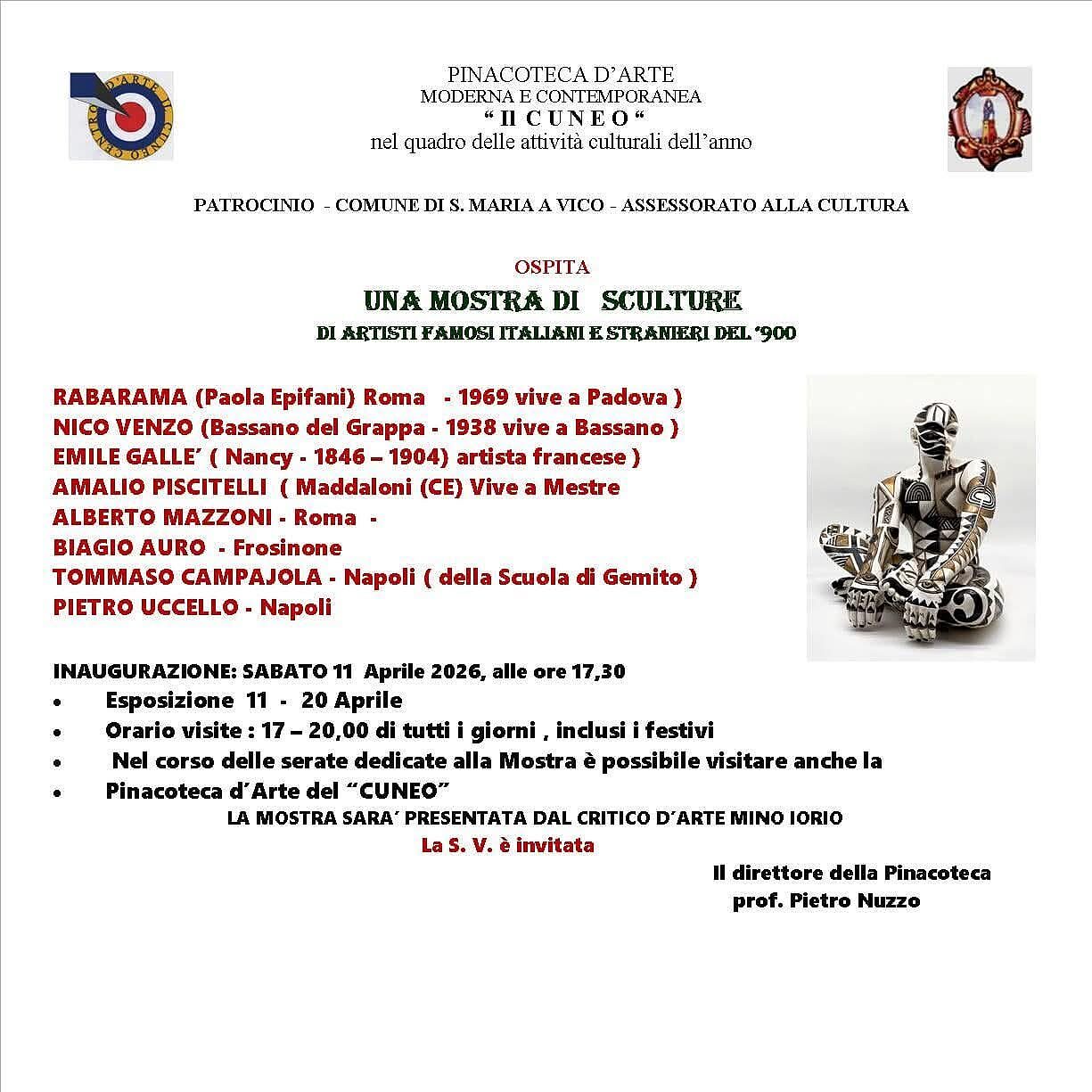 mostra sculture il cuneo