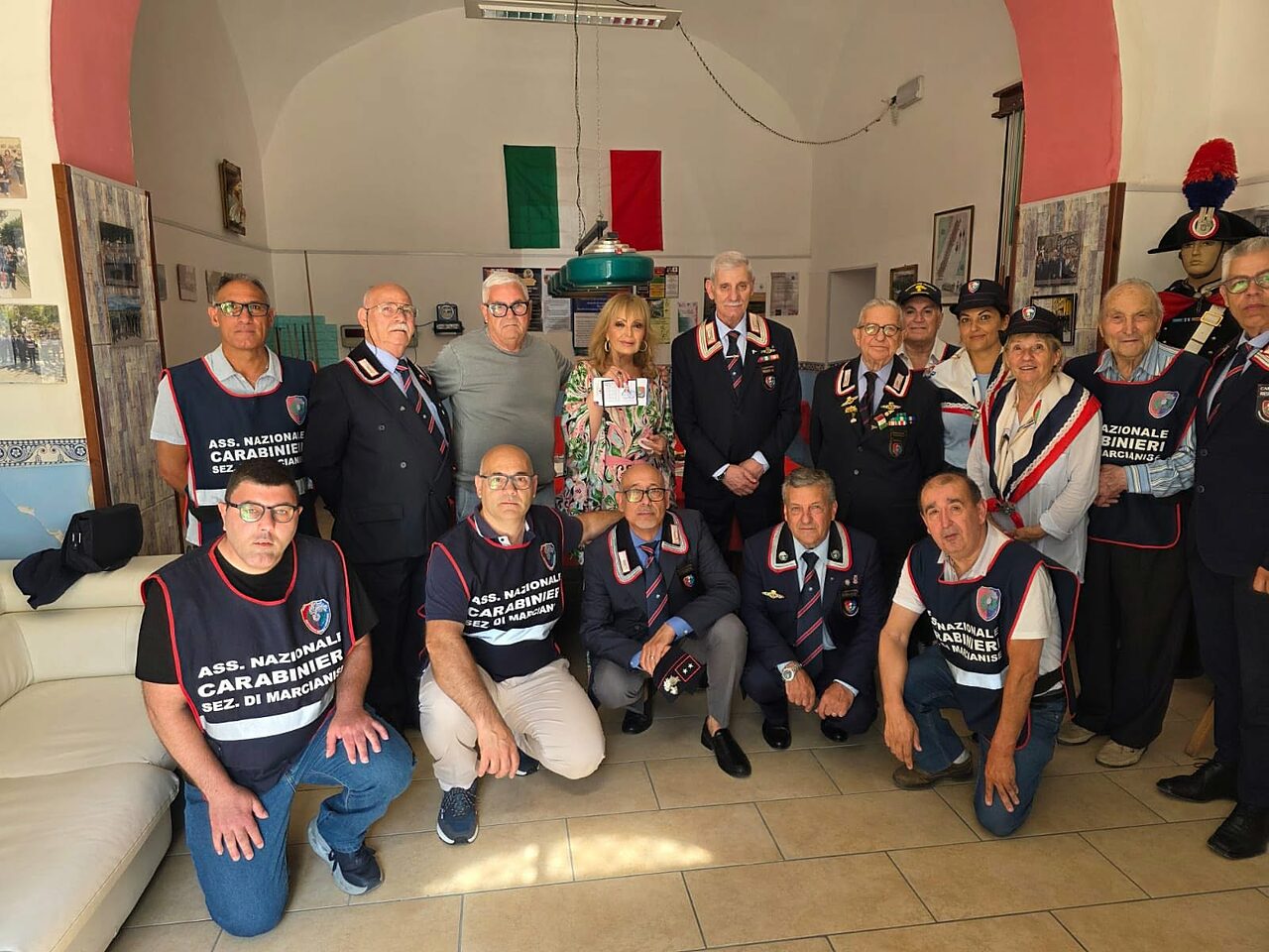 sindaca iodice associazione nazionale carabinieri