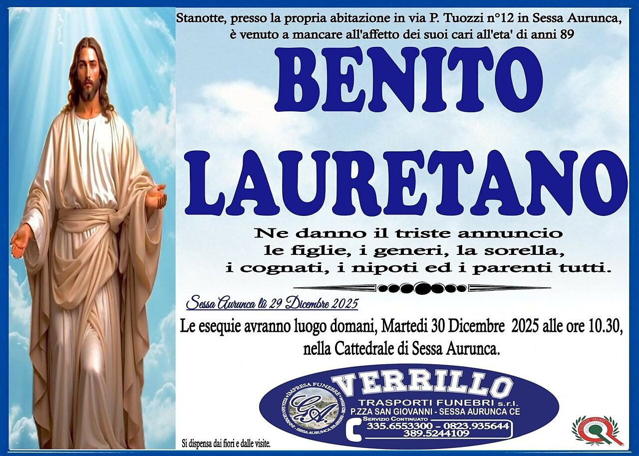 manifesto benito lauretano