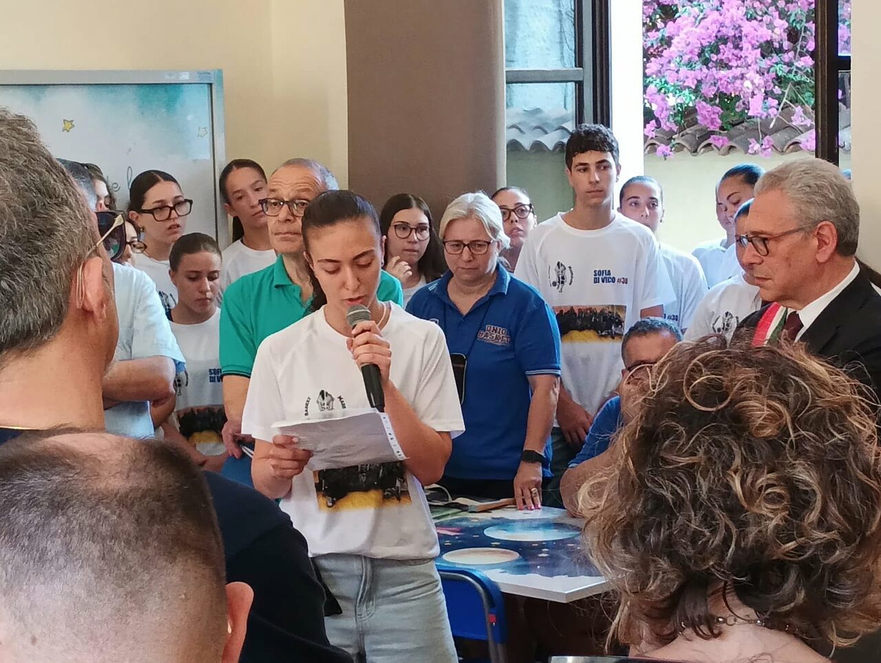 inaugurazione sala sofia di vico