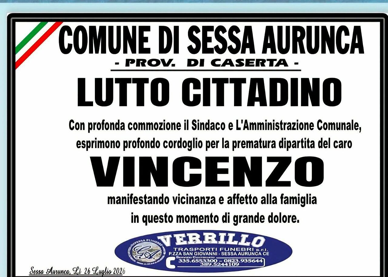 manifesto lutto cittadino vincenzo iannitti