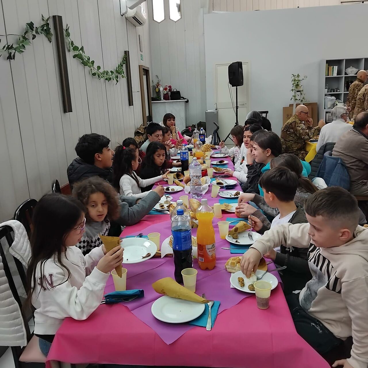 pranzo solidale pasqua a na vo