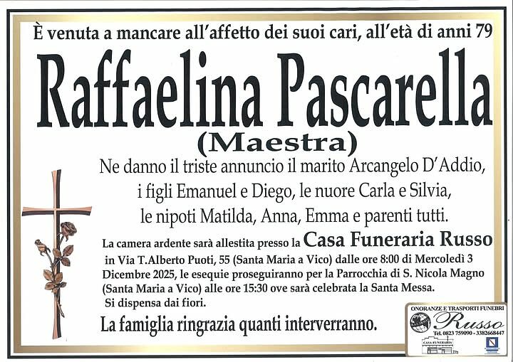 raffaelina pascarella manifesto