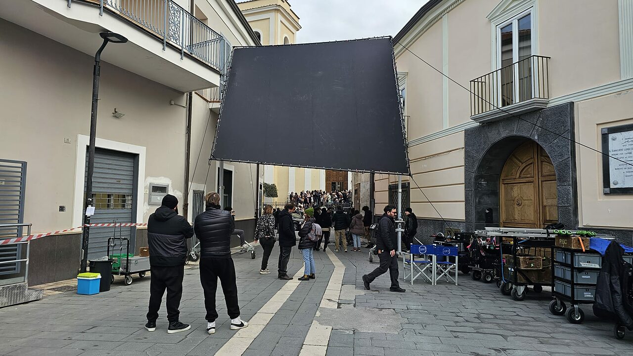 riprese film melania