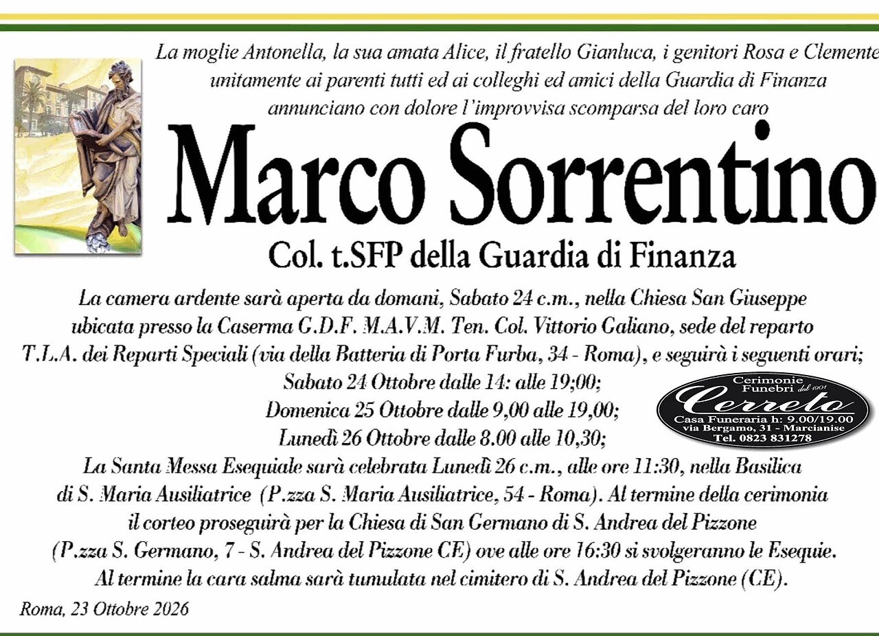 manifesto sorrentino