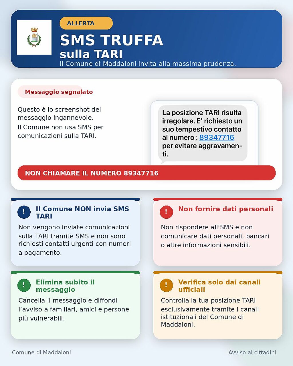 truffa tari maddaloni