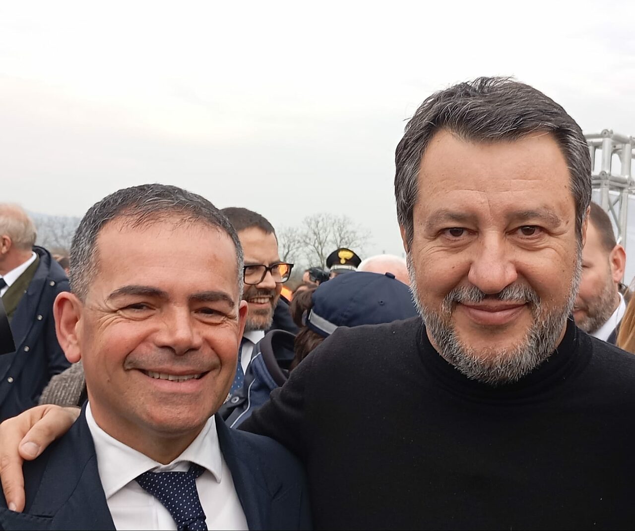 antonio scialdone con salvini