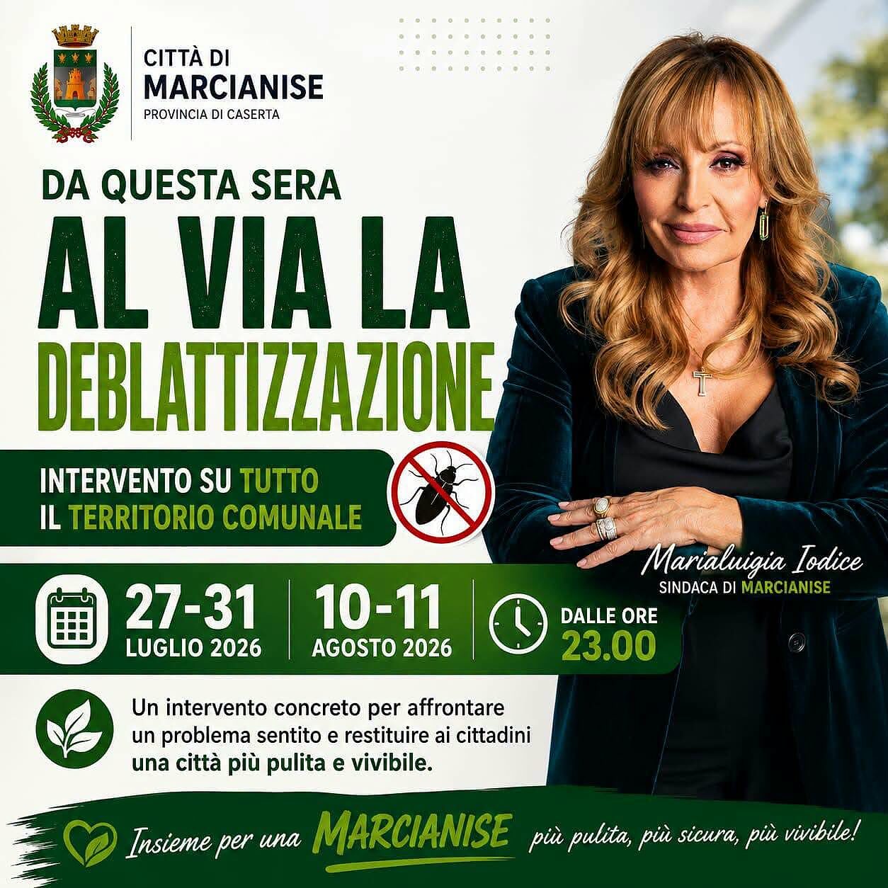 deblattizzazione marcianise
