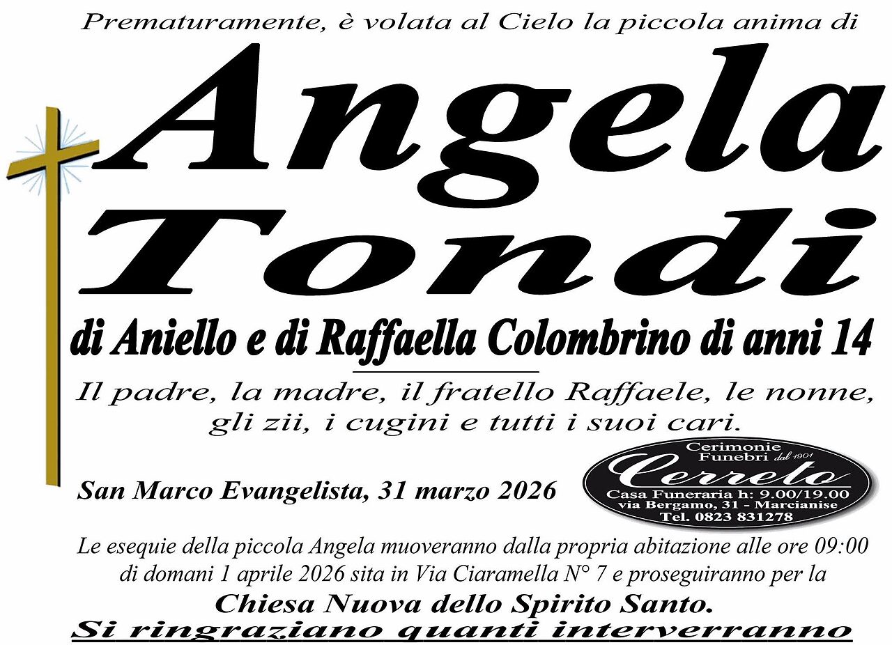 MANIFESTO ANGELA TONDI
