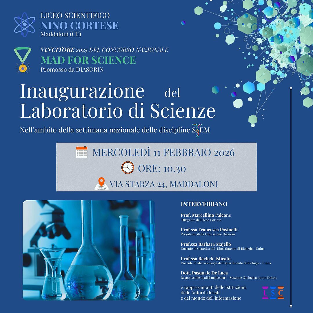 manifesto laboratorio cortese maddaloni