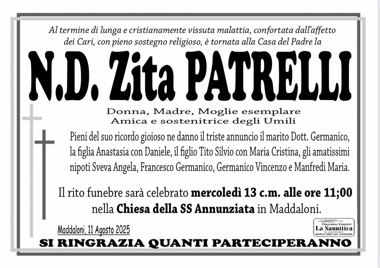 zita patrelli manifesto