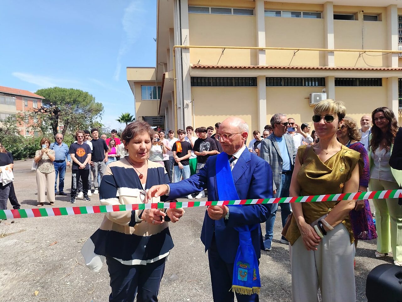 spazi inaugurati capua liceo garofano