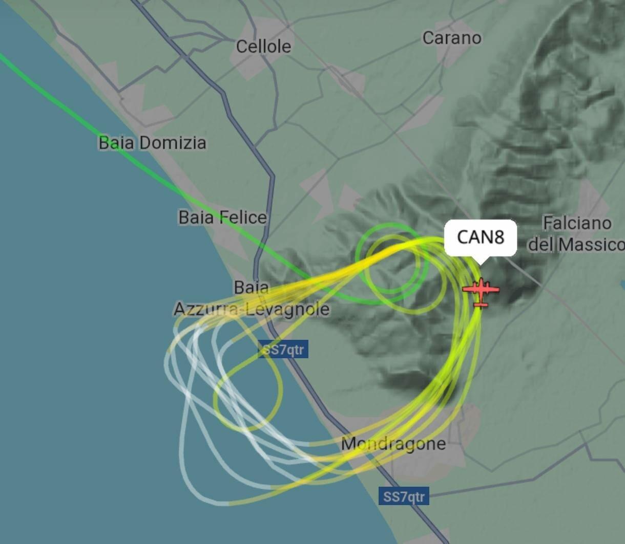 mappa incendio