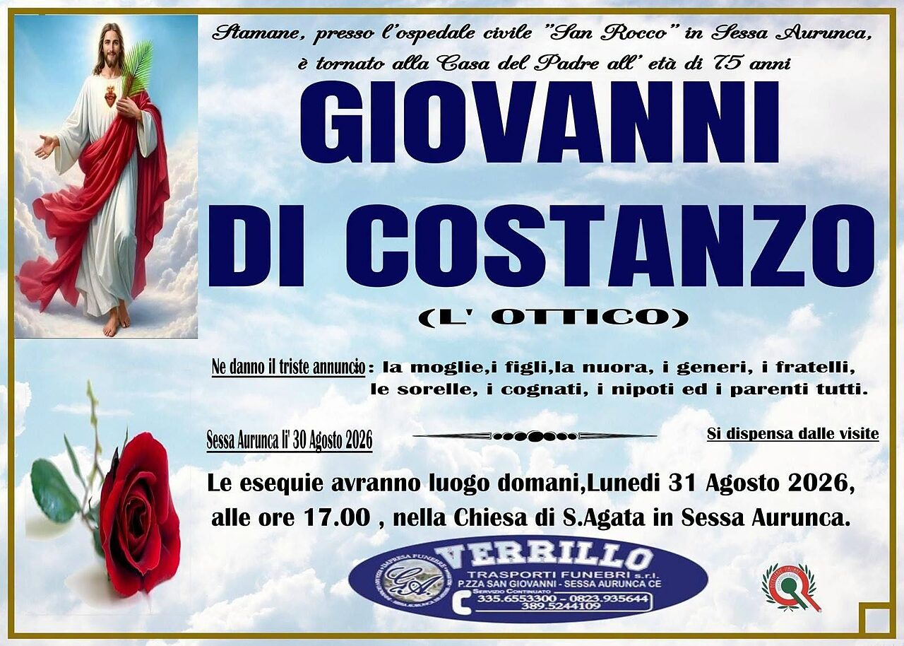 manifesto giovanni di costanzo