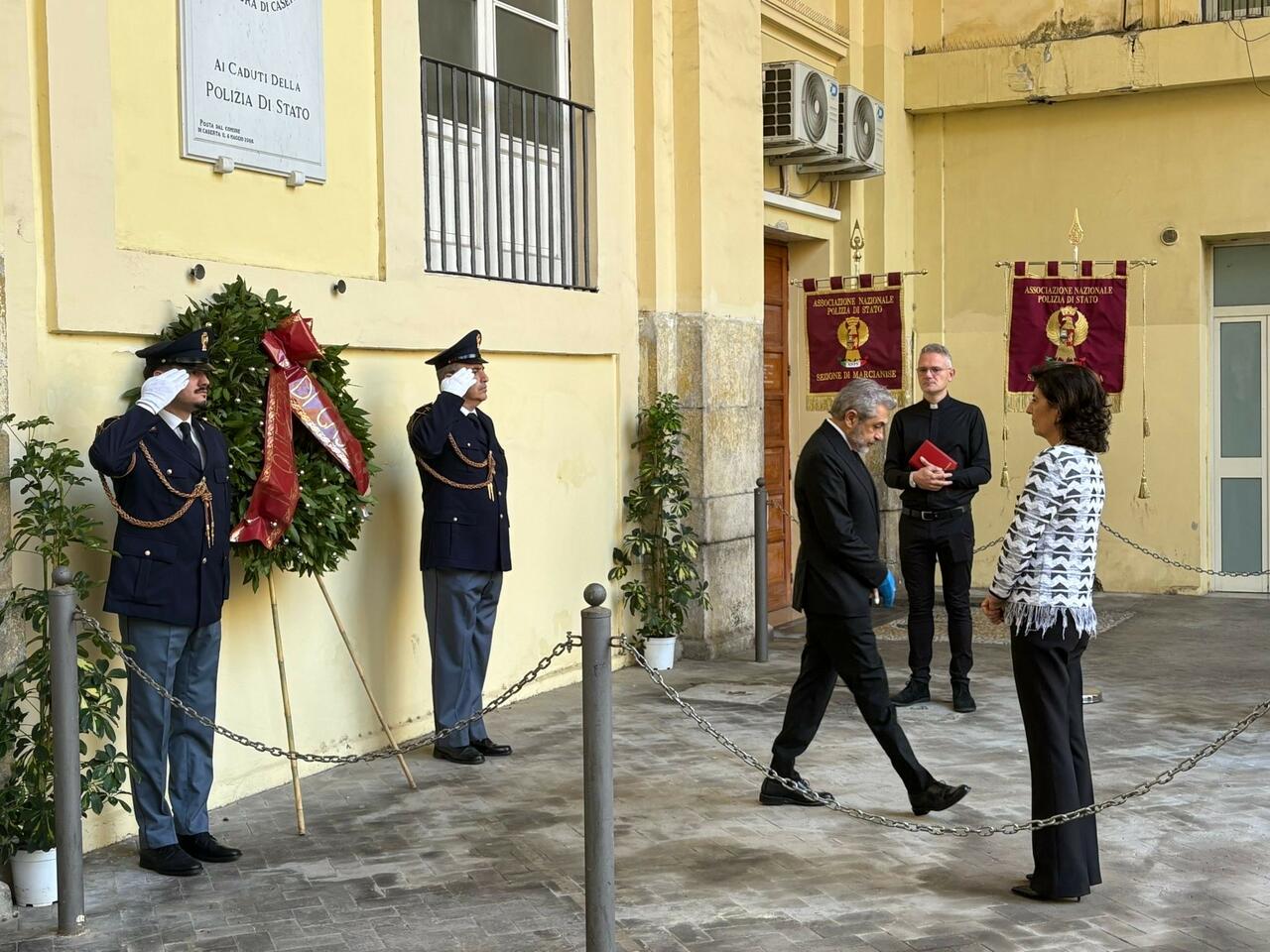 cerimonia questura caserta