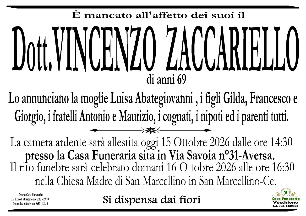 manifesto vincenzo zaccariello