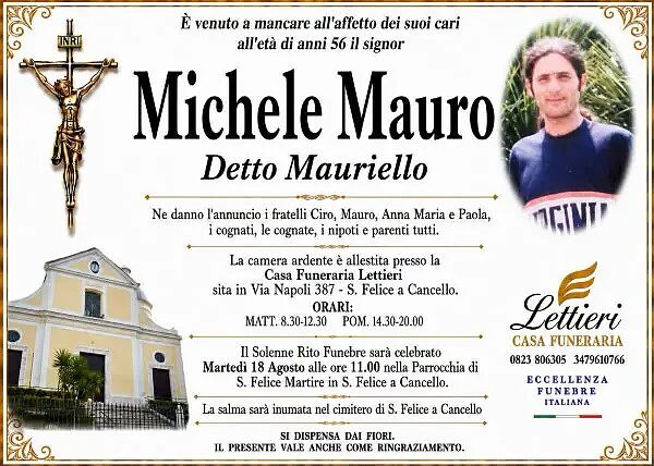 manifesto michele mauro