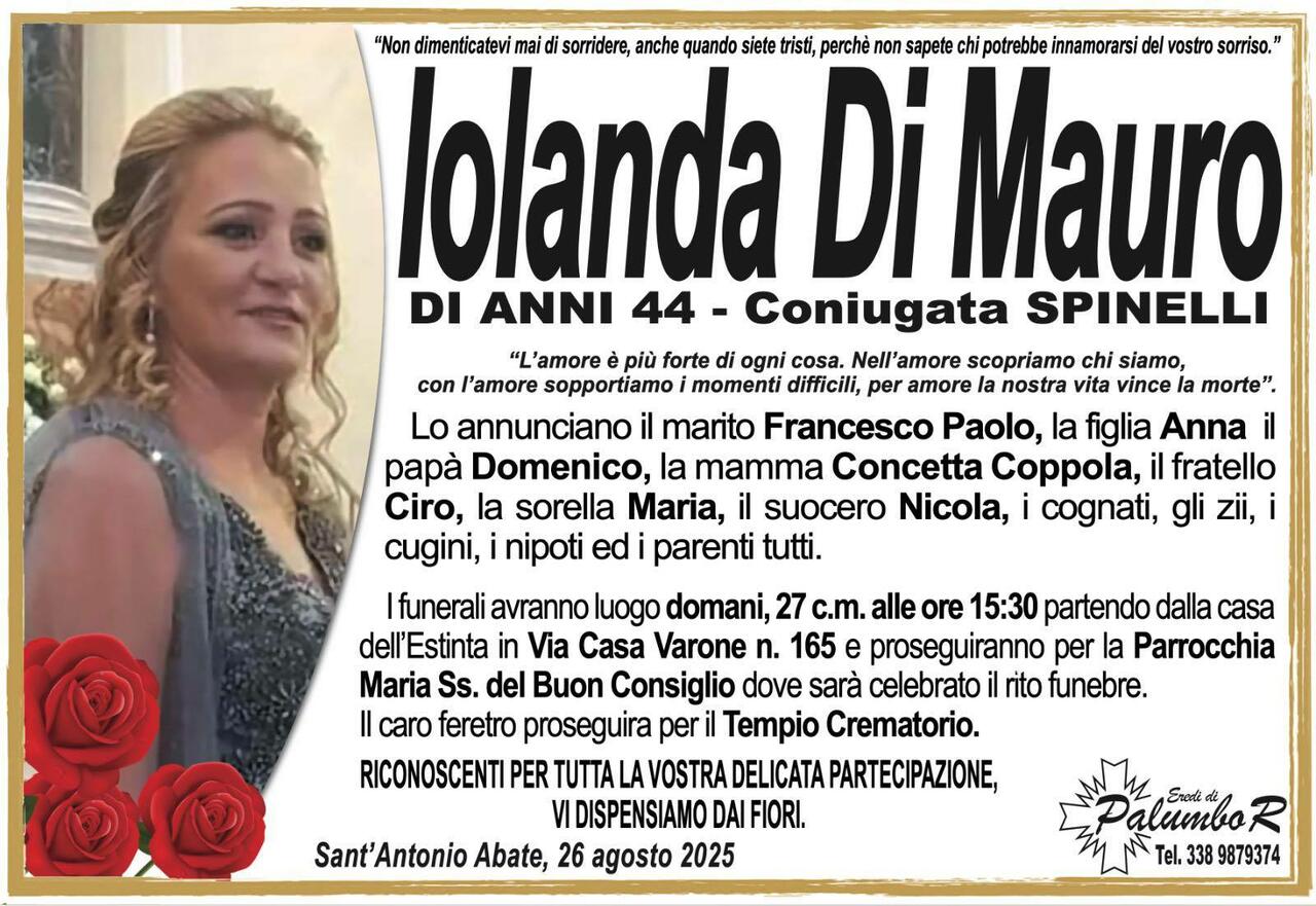 iolanda di mauro manifesto