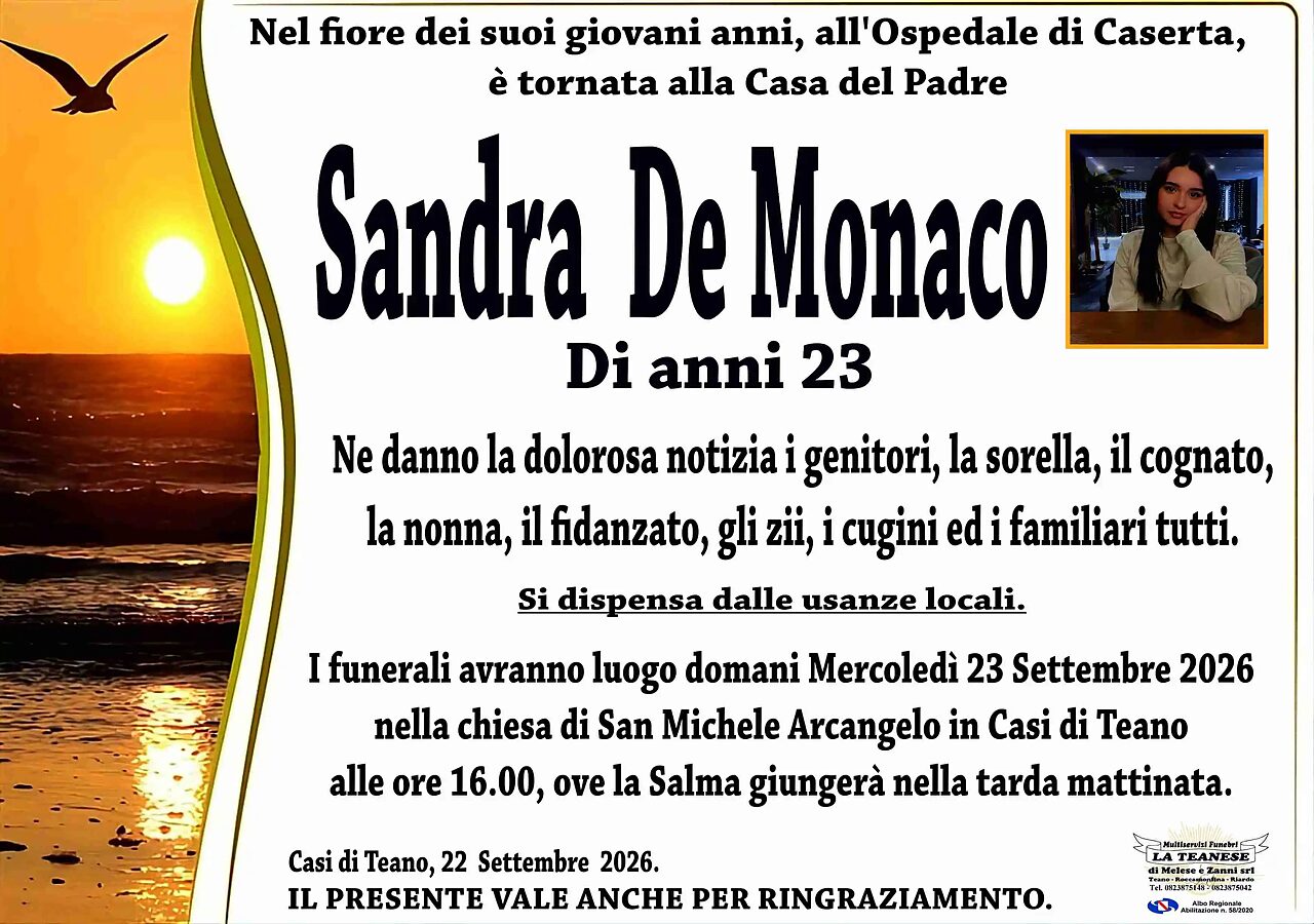 manifesto sandra monaco