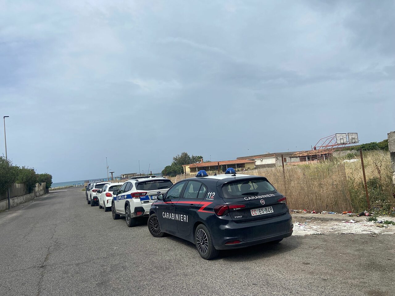 carabinieri polizia municipale mondragone