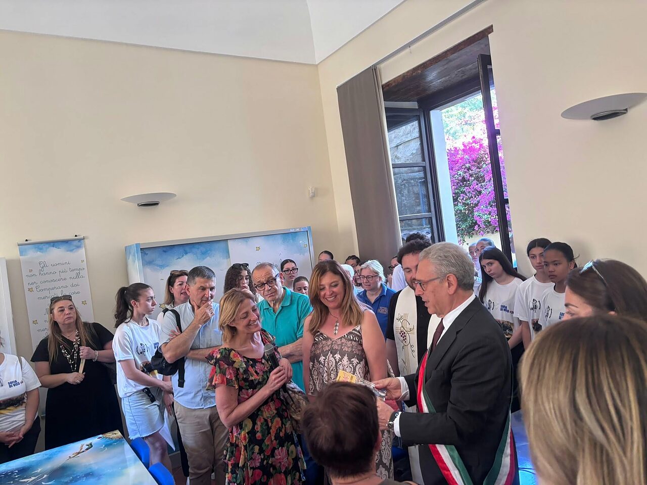 inaugurazione sala sofia di vico