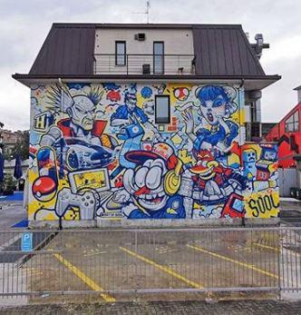 Redbull Wall @ E-Sport Palace - Bergamo Luglio 2020