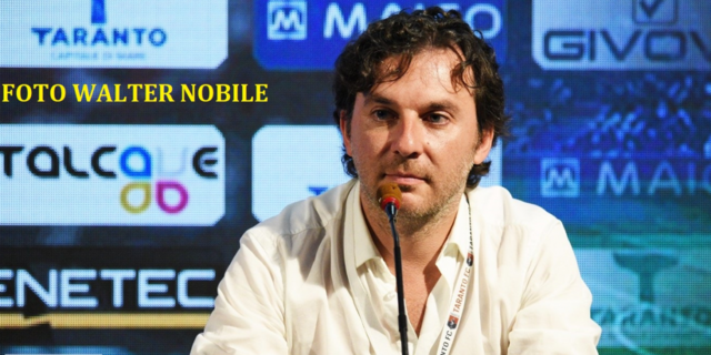 Sandro Corbascio, responsabile della comunicazione del Taranto FC