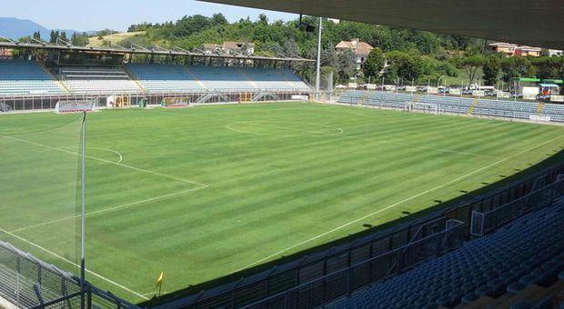 Lo stadio Manlio Scopigno di Rieti 