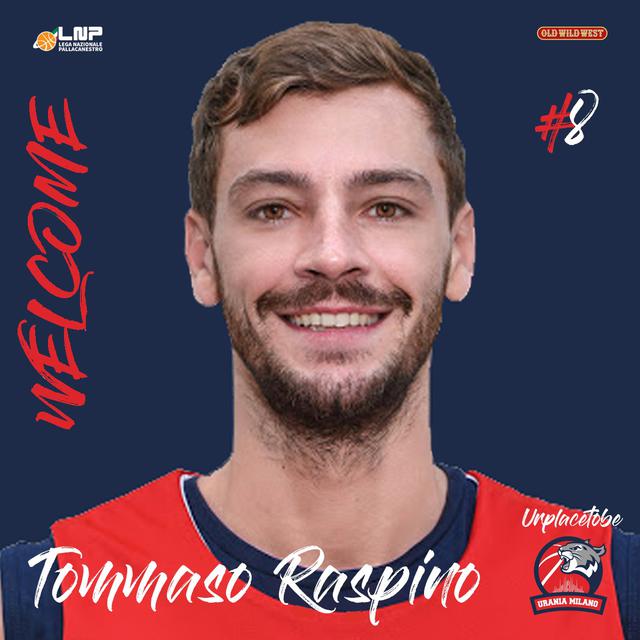 Urania Milano, ecco l’arrivo di Tommaso Raspino Urania Milano, ecco l’arrivo di Tommaso Raspino