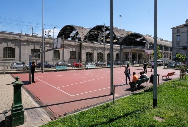 Il playground di via Sammartini