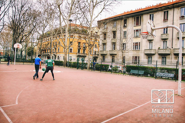 Il Playground di via Dezza