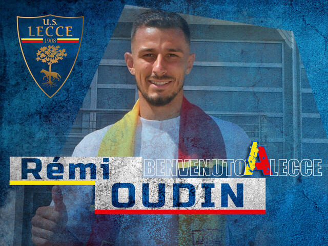Rémi Oudin è un calciatore del Lecce