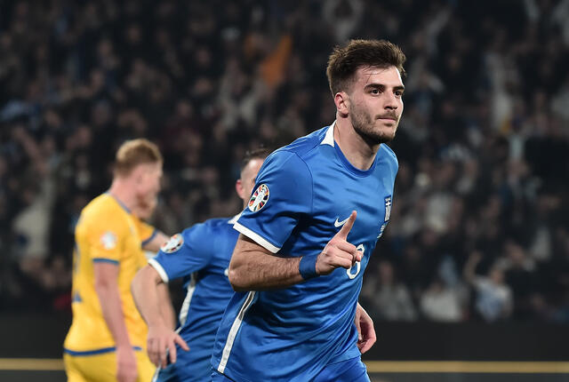 L'attaccante del Panathinaikos Fotis Ioannidis 