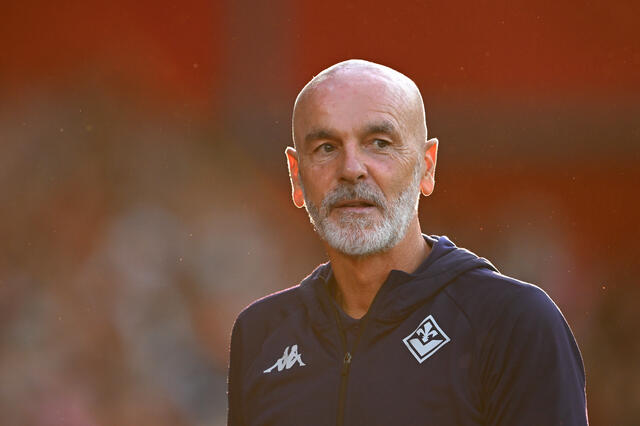 Il tecnico della Fiorentina Stefano Pioli 