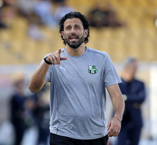 Il tecnico del Sassuolo Fabio Grosso