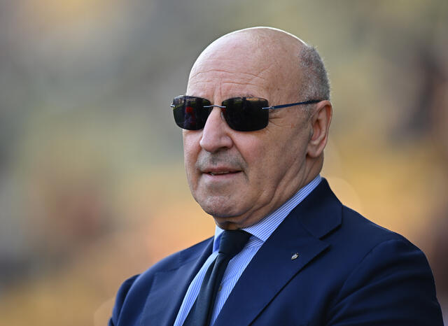 Il presidente dell'Inter Giuseppe Marotta