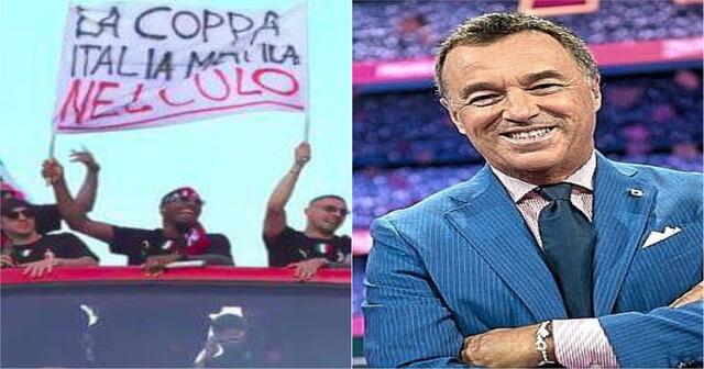 Pistocchi sullo striscione del Milan: "Saper perdere non è facile, saper vincere dovrebbe esserlo. Pioli? Un trofeo in 20 anni" Pistocchi sullo striscione del Milan: "Saper perdere non è facile, saper vincere dovrebbe esserlo. Pioli? Un trofeo in 20 anni"